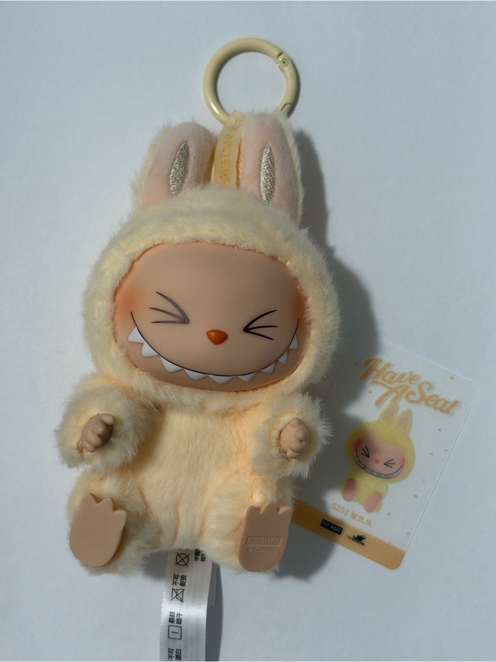 Popmart Have A Seat “ Sisi “ Plush Keychain
